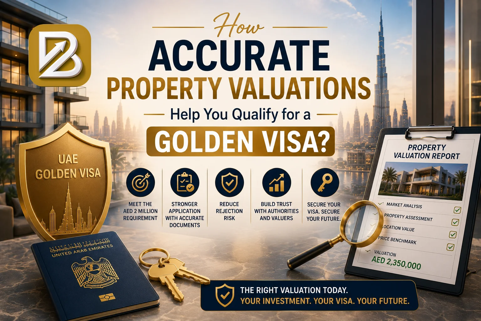 How Accurate Property Valuations Help You Qualify for a Golden Visa