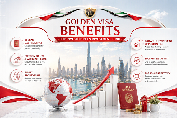 Golden Visa Benefits for Investor in an Investment Fund