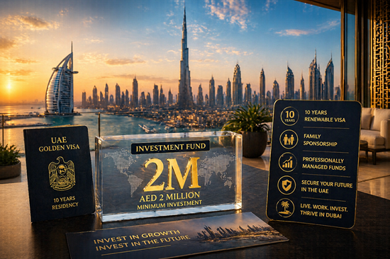 UAE Golden Visa Investment Fund AED 2M