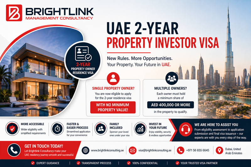 new updates to the 2-Year Property Investor Visa in Dubai