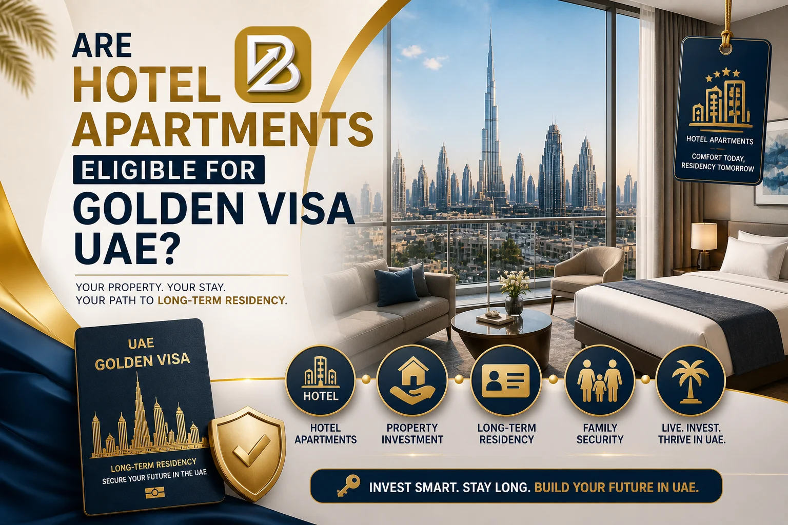 Are Hotel Apartments Eligible for Golden Visa UAE