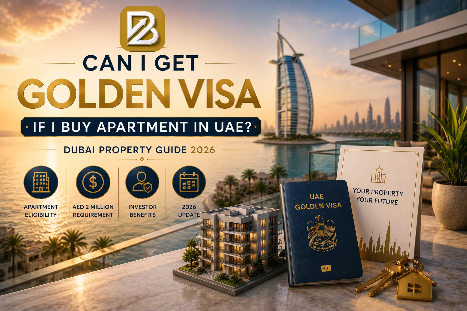 Can I Get Golden Visa If I Buy Apartment in UAE Dubai Property Guide 2026