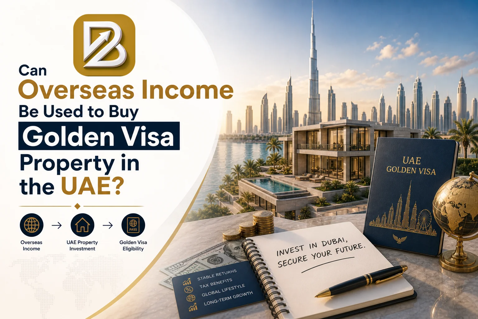 Can Overseas Income Be Used to Buy Golden Visa Property in the UAE?