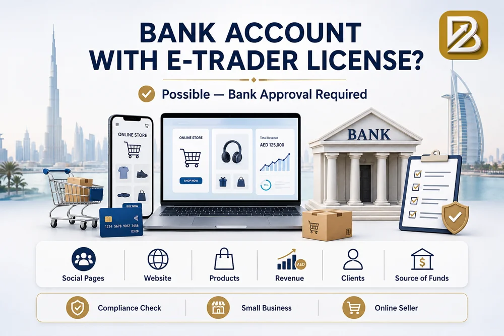 Can You Open a Bank Account With an E Trader License