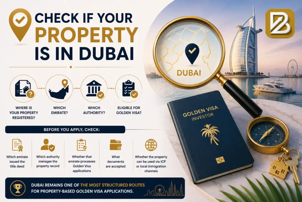 How to Verify Property Eligibility for Golden Visa in Dubai 4 Check If Your Property Is registered in Dubai with DLD