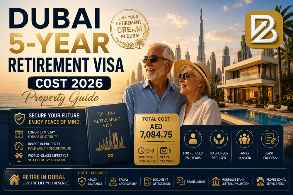 Dubai 5-Year Retirement Visa Cost 2026_Property Guide