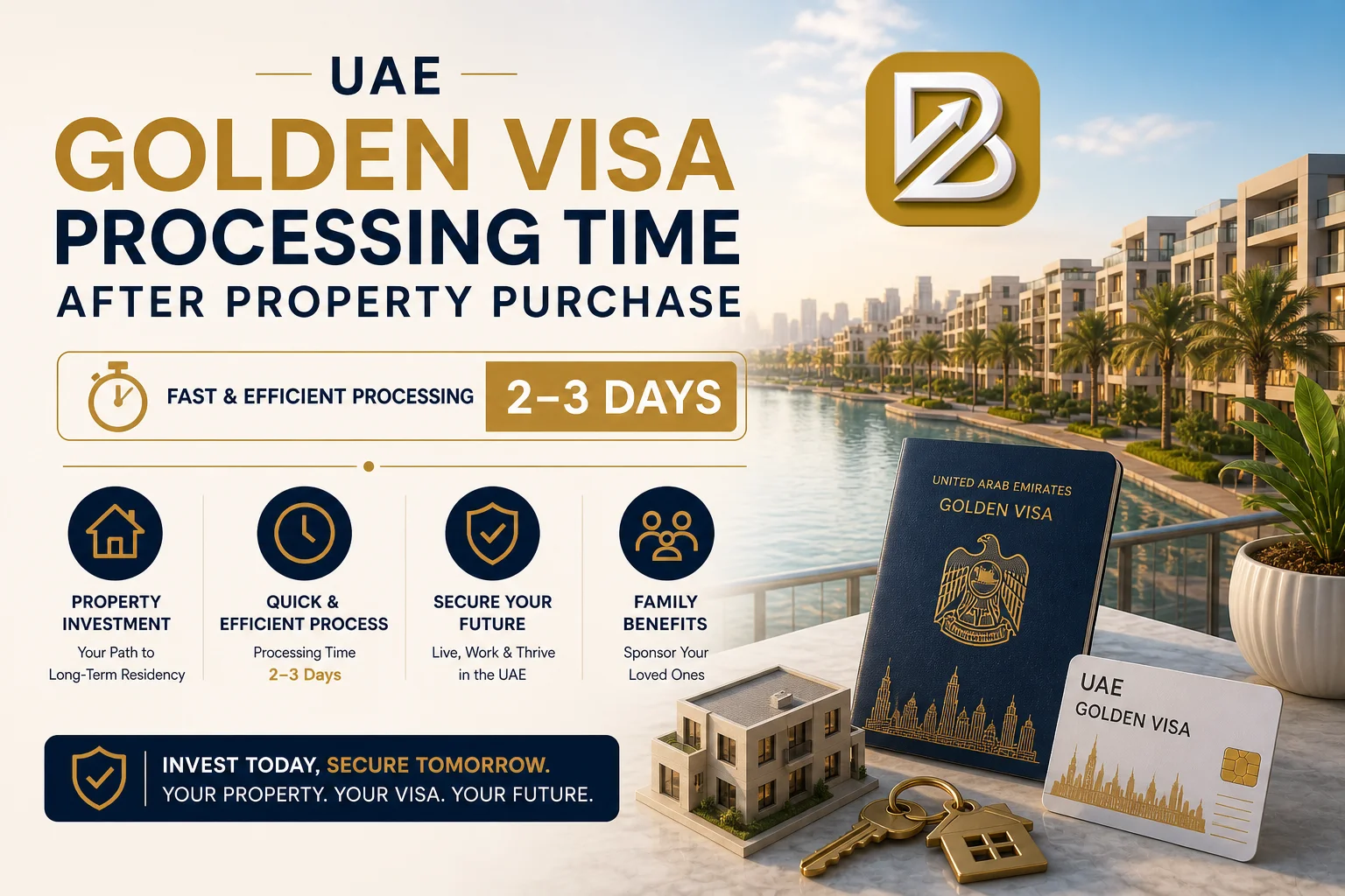 Dubai Golden Visa Processing Time After Property Purchase in 2026