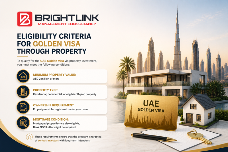 Eligibility Criteria for Golden Visa Through Property