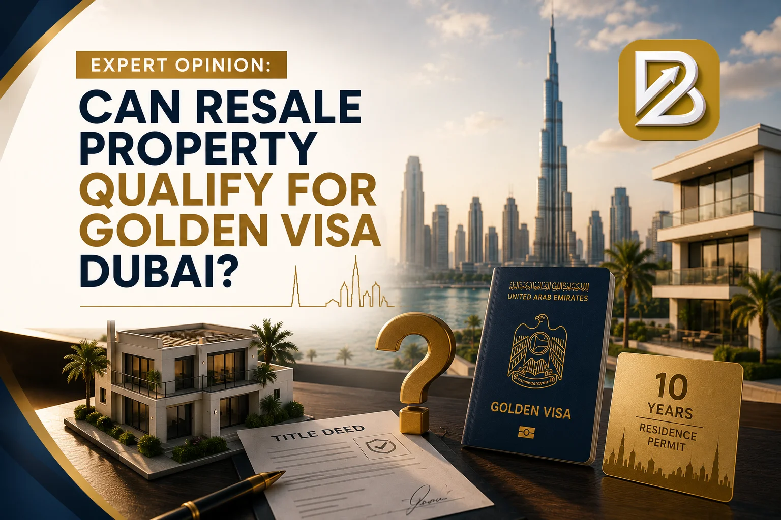 Expert Opinion Can Resale Property Qualify for Golden Visa Dubai
