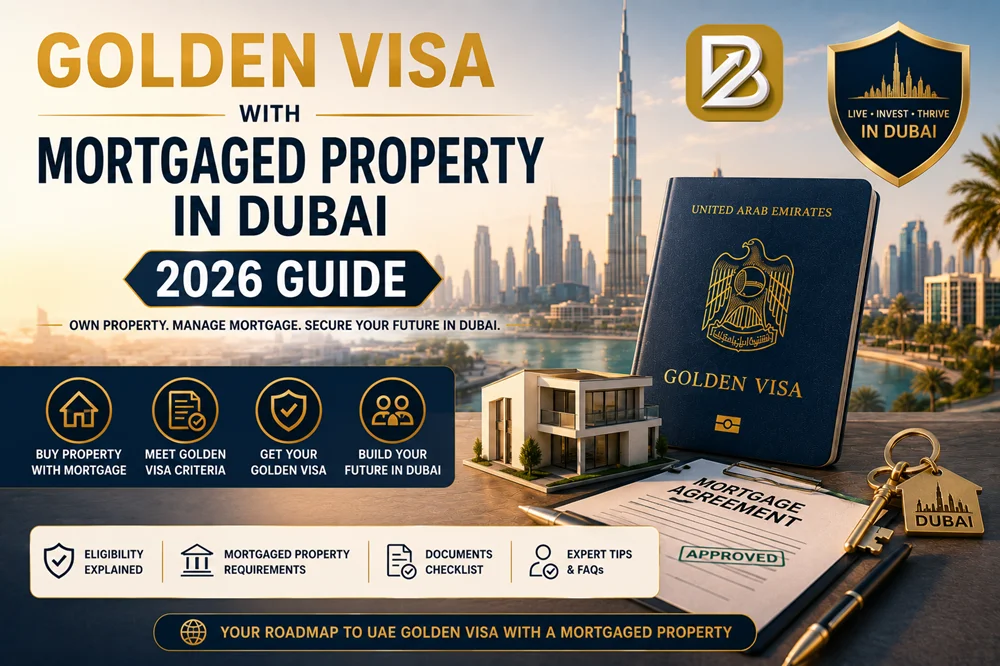 Golden Visa with Mortgaged Property in Dubai