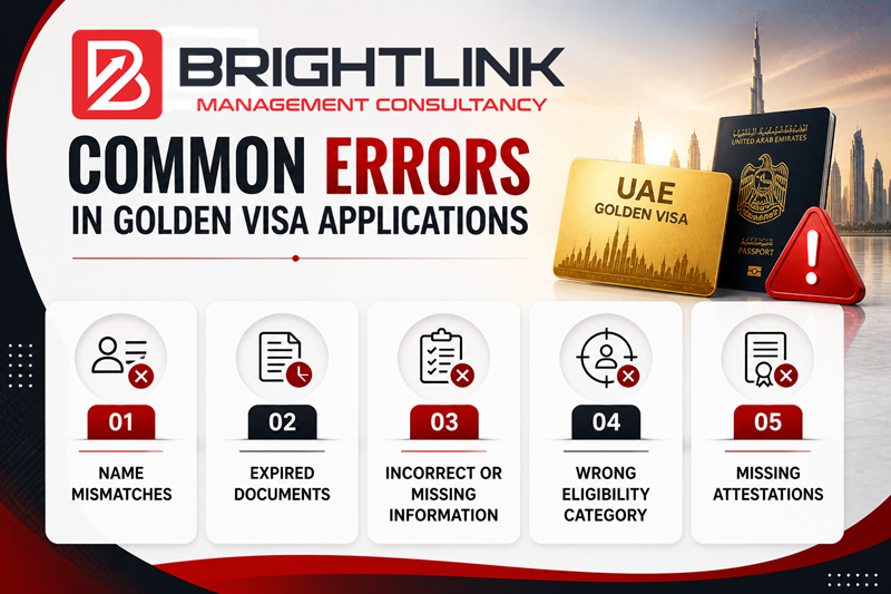 How to Fix Document Errors in UAE Golden Visa Applications