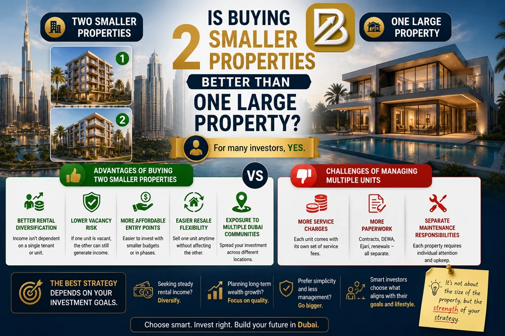 Is Buying 2 Smaller Properties Better Than One Large Property