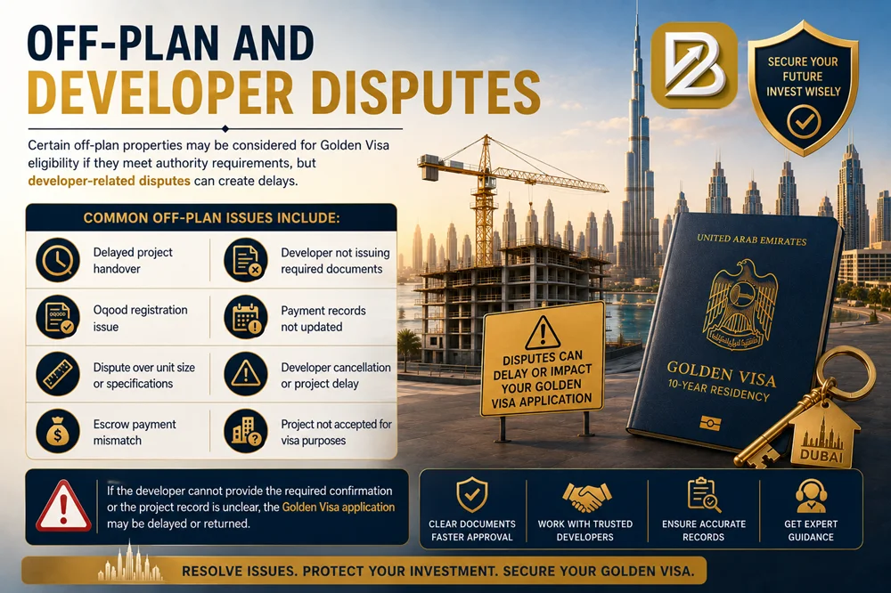 Off Plan and Developer Disputes
