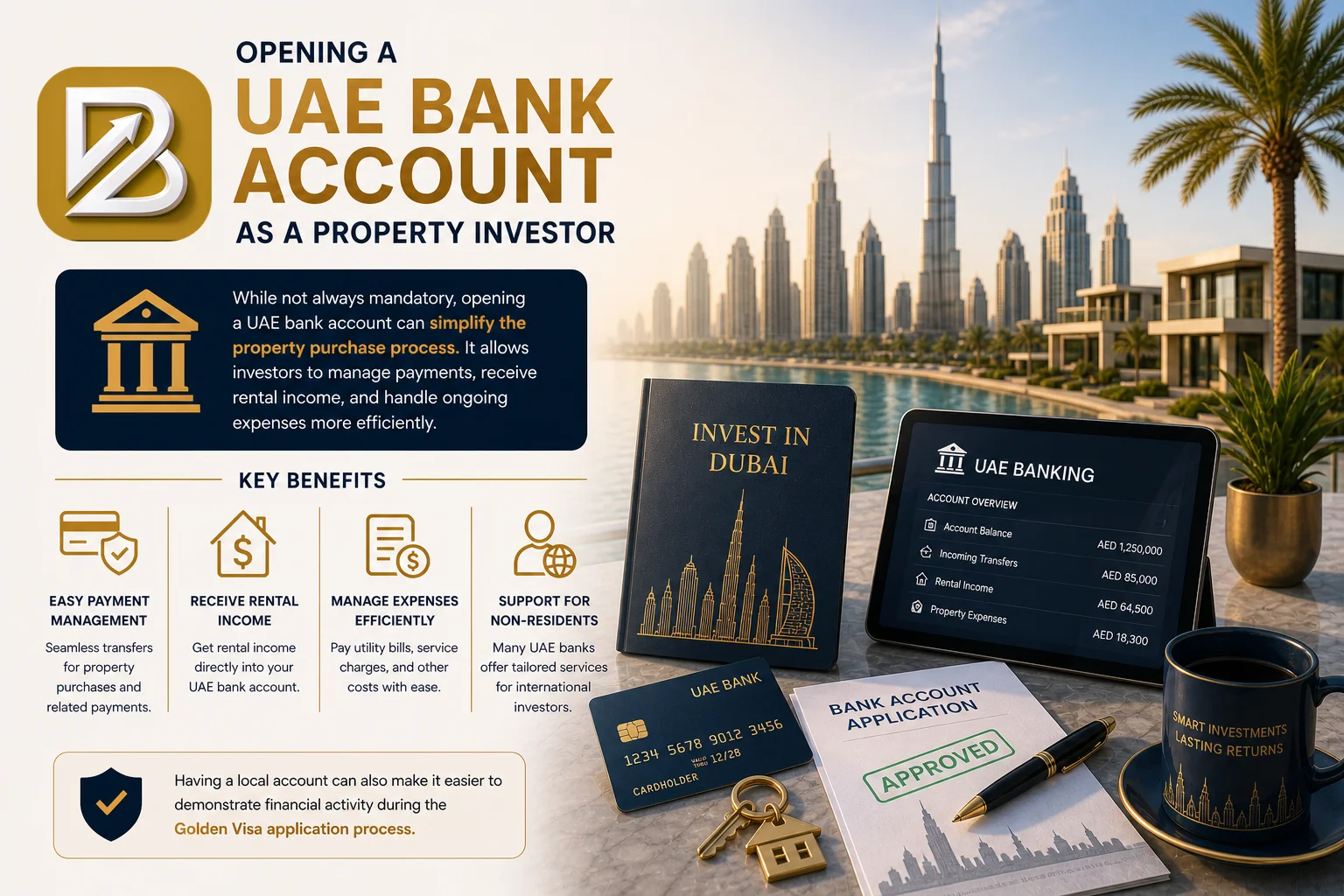Opening a UAE Bank Account as a Property Investor