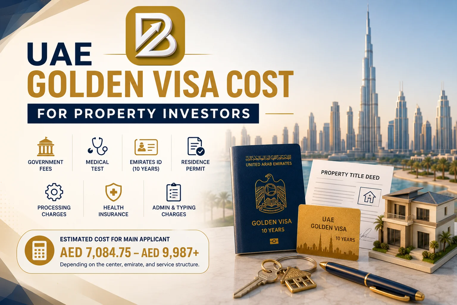 UAE Golden Visa Cost for Property Investors
