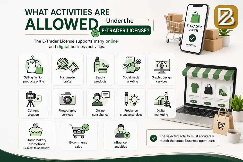 What Activities Are Allowed Under the E Trader License