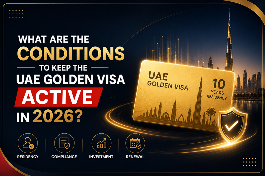 What Are the Conditions to Keep the UAE Golden Visa Active in 2026