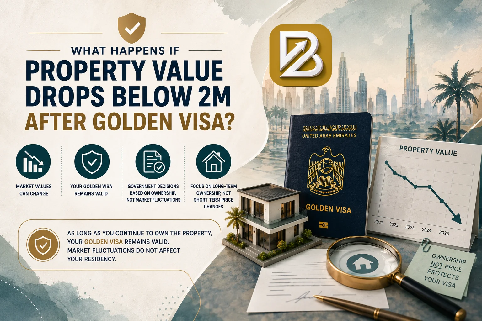 What Happens If Property Value Drops Below 2M After Golden Visa